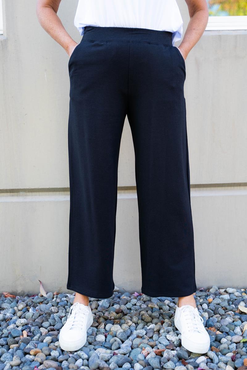 Bamboo French Terry Slash Pocket Pant