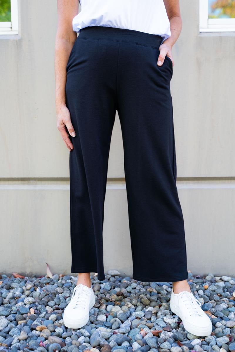 Bamboo French Terry Slash Pocket Pant