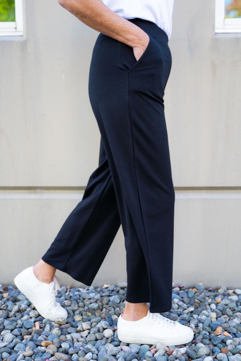 Bamboo French Terry Slash Pocket Pant