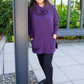 Bamboo French Terry Boxy Cowl 2 Pocket Tunic