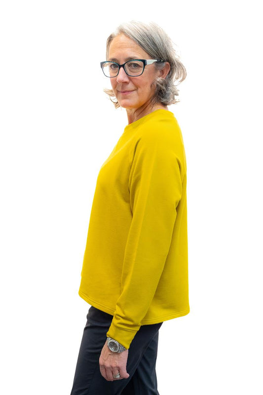 Bamboo French Terry Crop Sweatshirt