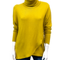 Modal Sweater knit Cross Over Turtleneck